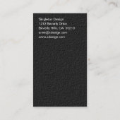 CARTE DE VISITE NEW YORK - B101 (Dos)