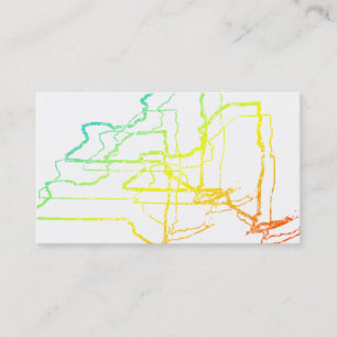 Carte De Visite new york chill flou