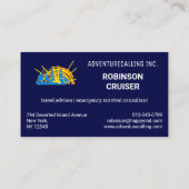 Carte De Visite New York, États-Unis, Personnalisable, Voyage en m (Dos)