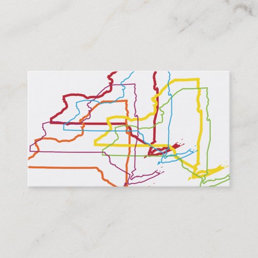 Carte De Visite new york pride flou (Devant)