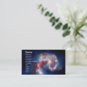 Carte De Visite NGC 4038 Antennes Galaxies NASA (Debout devant)