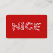 Carte De Visite Nice Rice (Devant)