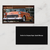 Carte De Visite Nickels de corail (Devant / Derrière)