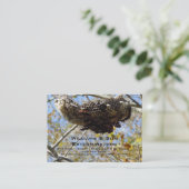 Carte De Visite Nid de guêpe ! Yikes ! (Debout devant)