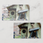 Carte De Visite Nid d'oiseaux (Devant / Derrière)