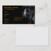 Carte de visite Ninja (Devant / Derrière)