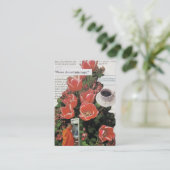 Carte De Visite N'Interrompez Pas L'Argent Matin Café Thé Heure (Debout devant)