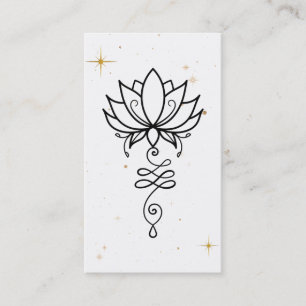 Carte De Visite *~* Nirvana Lotus Cosmique - Géométrie Sacrée