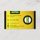 Carte De Visite Niveau d'esprit compétences techniques inspirées (Dos)