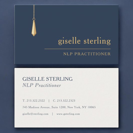 Carte De Visite NLP Practitioner Professional