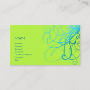 Carte De Visite No. 0001 de remous