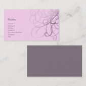 Carte De Visite No. 0029 de remous (Devant / Derrière)