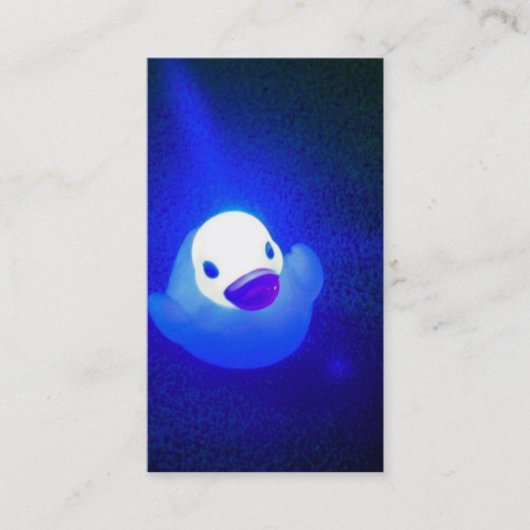 Carte De Visite No. 1 du bleutrage LED Duckie (Devant)