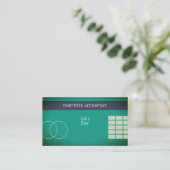 "Carte de visite No.20 de style de carte de crédit (Debout devant)