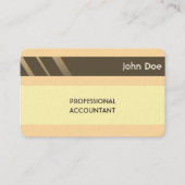 "Carte de visite No.7 de style de carte de crédit (Devant)