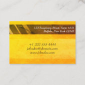 "Carte de visite No.9 de style de carte de crédit (Dos)