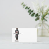 Carte De Visite No Religion Anonymous Joker Chevalier (Debout devant)