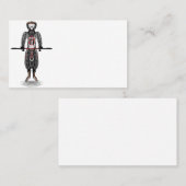 Carte De Visite No Religion Anonymous Joker Chevalier (Devant / Derrière)