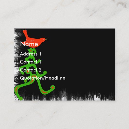 Carte De Visite Noël (Devant)