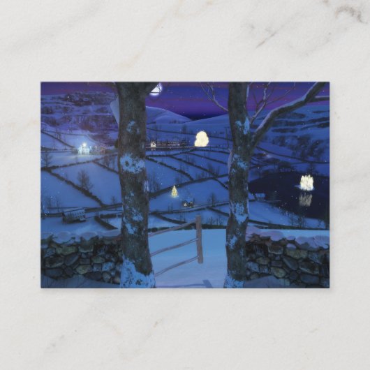 Carte De Visite Noël aux Signets de Glen (Devant)