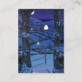 Carte De Visite Noël aux Signets de Glen (Dos)