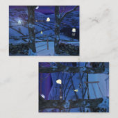 Carte De Visite Noël aux Signets de Glen (Devant / Derrière)