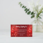 Carte De Visite Noël, Éclairage de vacances, Décorations, Personna (Debout devant)