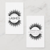 Carte de visite noir (Devant / Derrière)