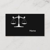 Carte De Visite Noir (Dos)