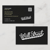 Carte de visite noir (Devant / Derrière)