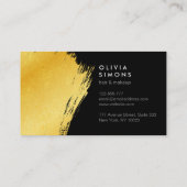 Carte de visite noir (Dos)