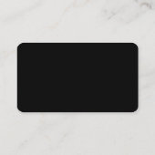 Carte De Visite Noir Blanc (Dos)