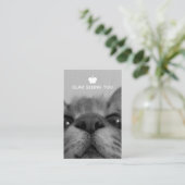 Carte De Visite Noir&Blanc 17yro kitty Blank (Debout devant)