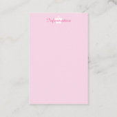 Carte De Visite Noir&Blanc 17yro kitty Blank (Dos)