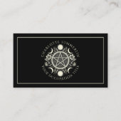 Carte De Visite Noir céleste (Devant)