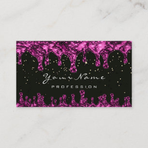 Carte De Visite Noir de fuchsia de rose de dépilage d'Epilation d