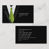 Carte de visite noir de suite (Devant / Derrière)