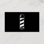 Carte de visite noir et blanc (Dos)