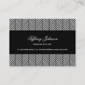 Carte De Visite Noir et blanc (Dos)