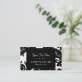 Carte De Visite Noir et blanc (Debout devant)