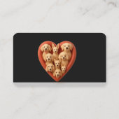 Carte de visite noir moderne avec Accent Argent (Dos)