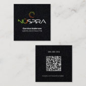 Carte de visite noir NuSpira