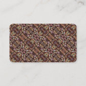 Carte De Visite Noix de miel et Pecans 0224 (Dos)