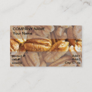 Carte De Visite noix de pécan