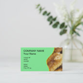 Carte De Visite noix de pécan écossées (Debout devant)