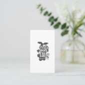 Carte De Visite noix sur la chute (Debout devant)