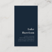 Carte De Visite Nom de la photo stylish Grad | Graduation (Dos)