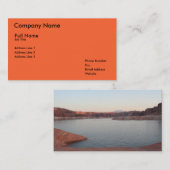 Carte De Visite Nom de la société, nom et prénoms, fonction, (Devant / Derrière)