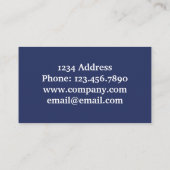 Carte De Visite Nom de l'entreprise American Flag (Dos)