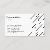 Carte De Visite Nom de l'entreprise personnalisable (Devant)